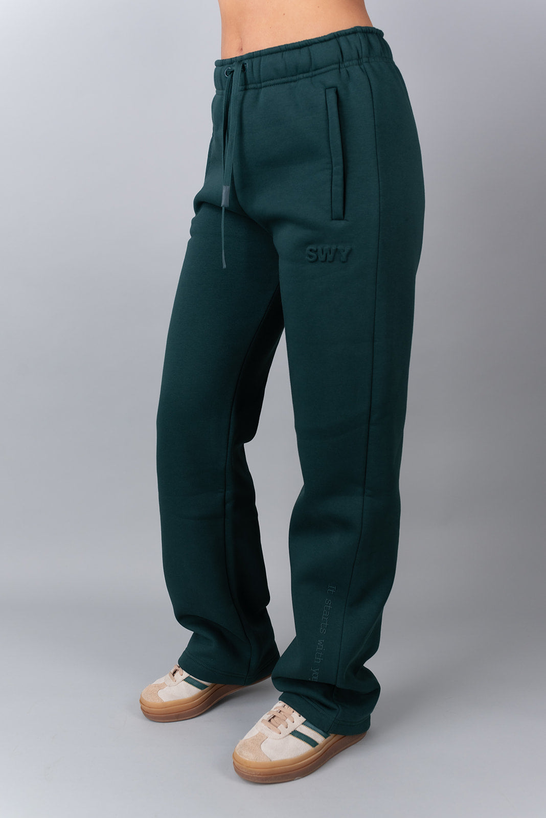 NEW Chalk Wide Sweatpants