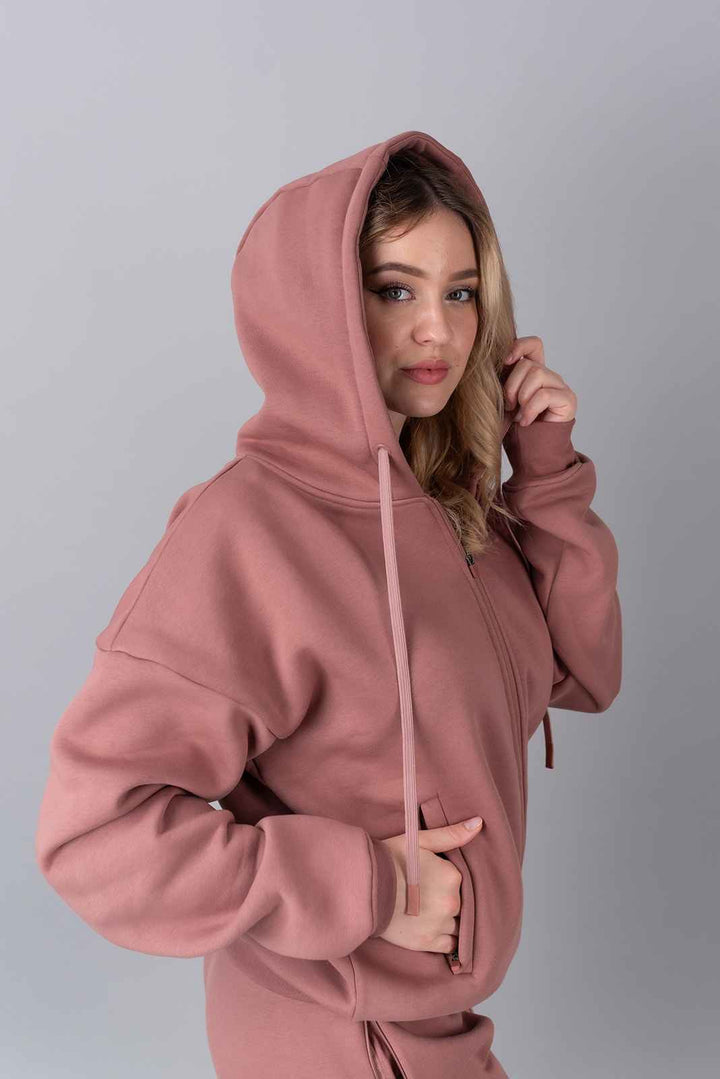 NEW Chalk Long Hoodie